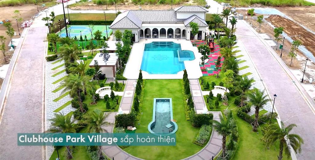 Biệt thự châu âu park village 322m2, giá gốc từ cđt, compound, chiết khấu 17,5%, 3 mặt công viên