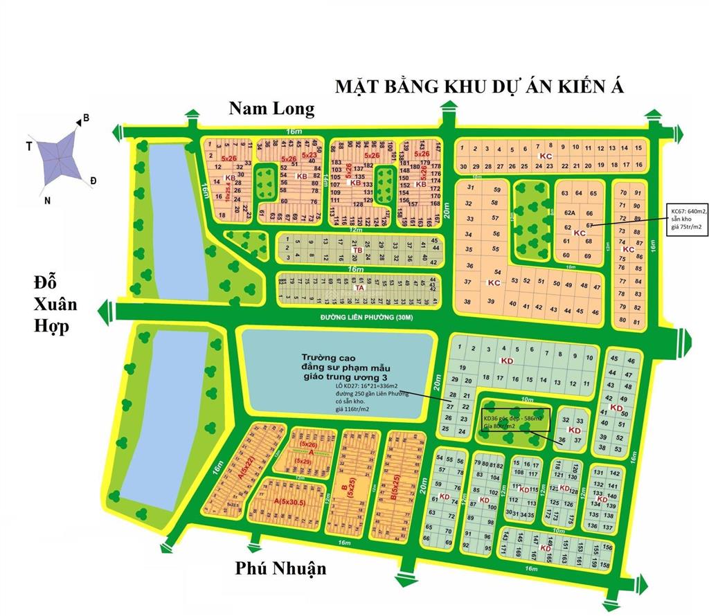 Siêu rẻ! lô góc 188m2 đường 20m nối thẳng liên phường  kdc kiến á giá hạ sốc 16,5 tỷ xuống 15 tỷ