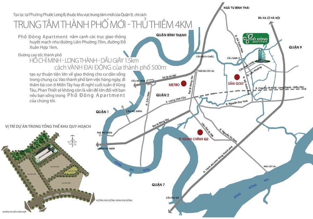 Bán căn góc lầu cao căn hộ phố đông hoa sen, đường liên phường giá 3.5 tỷ