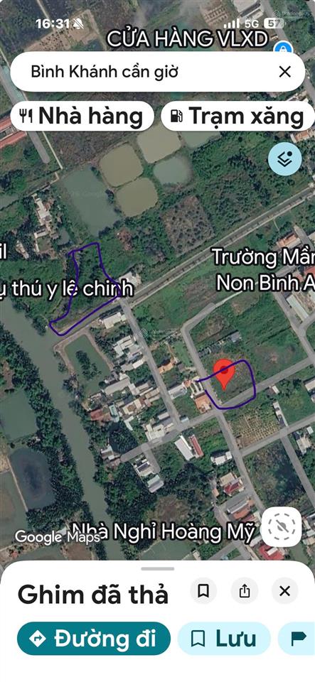 Bán gấp lô đất 8x54m. dt 436m2. đ nhựa 8m.bình khánh, cần giờ. giá 15,5tr/m2. 0938 888 ***