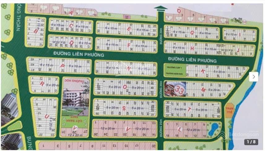 Cần bán đất nền dự án svhtt đường liên phường q9 dt 90m2 chỉ 6,8 tỷ bl