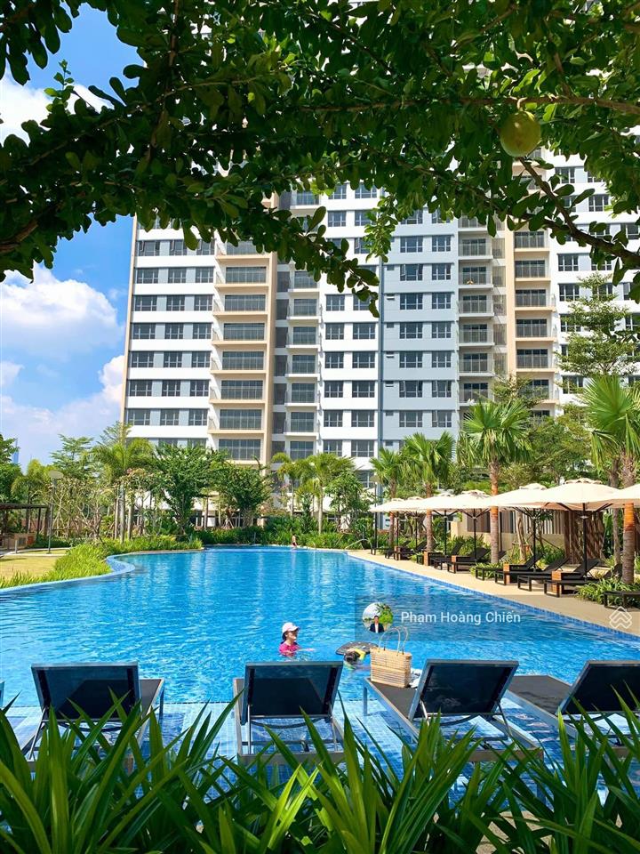 Cho thuê palm heights 3pn 108m² view đẹp, nội thất đầy đủ, ban công thoáng mát, gọi liền