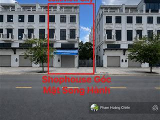 Shophouse góc công viên song hành thoáng giá 45 triệu, hoàn thiện sàn trống dễ setup, có thang máy