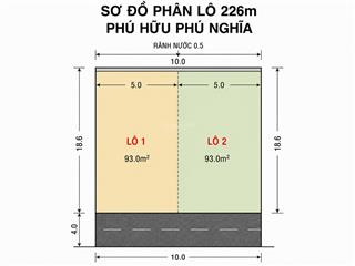 Sát kcn xã phú nghĩa chương mỹ chính chủ 226m2 mặt tiền 10m chia 2 lô, có sẵn nhà, phù hợp đầu tư.