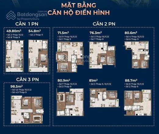 835tr sở hữu căn hộ 2pn 2wc the privé quận 2, từ 98tr/m2, góp 1%/tháng, ck đến 21%