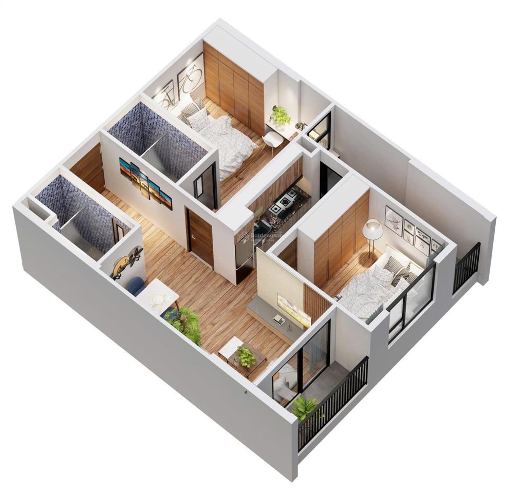 Chính chủ bán căn ngoại giao 61,6m2 tầng 15 chung cư yên bình complex giá gốc cđt