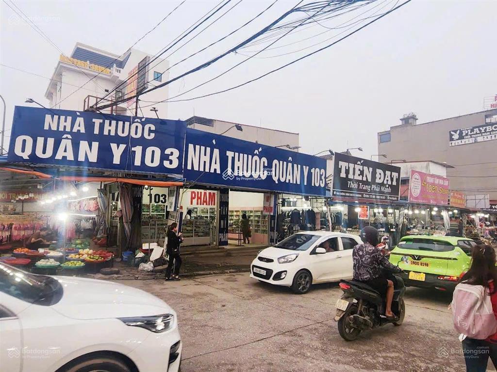 Bán lô góc 137m2 có 4 kiot đang cho thuê 70tr/tháng duy nhất chợ sam sung  phổ yên