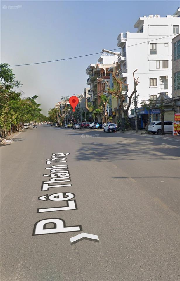 Lô đất 2 mặt tiền 89m2  mặt đường lê thánh tông, ngô quyền, hải phòng