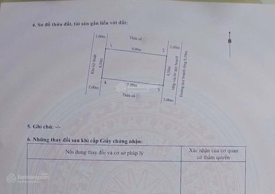 Bán lô 40,5m2 tđc 47 lê lai, ngô quyền (bìa đỏ)