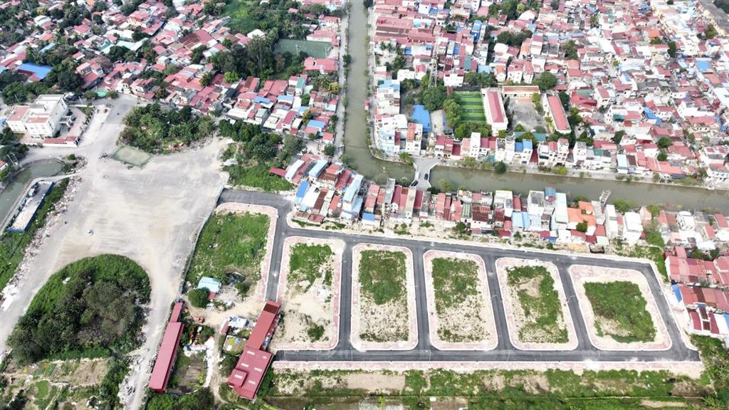 Bán lô đất 60m2 tđc đông khê 2  bram (sau trường quang trung, cách lê hồng phong 400m)