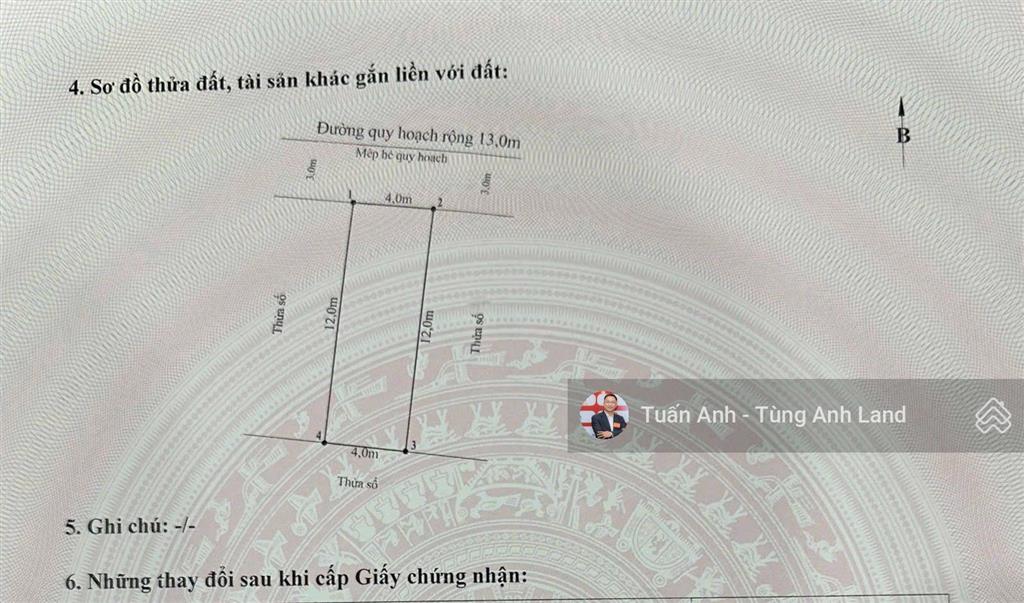 Bán đất tđc 226 lê lai đối diện dự án an maison