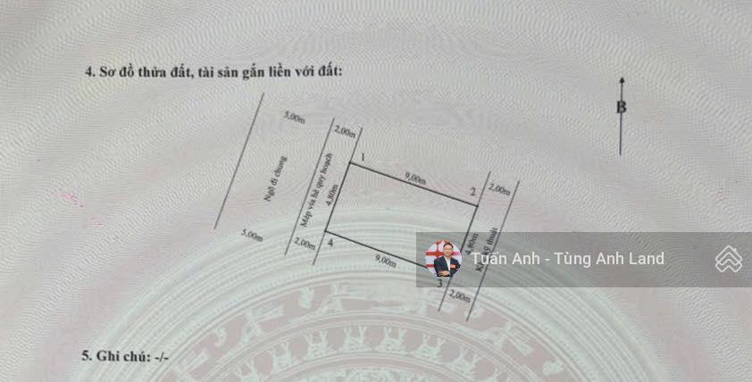 Giá tốt bán lô 43,2m2, hướng tây, tđc 47 lê lai, ngô quyền