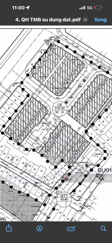 Bán lô 78,5m2 áp góc cực đẹp tđc 261 trần nguyên hãn