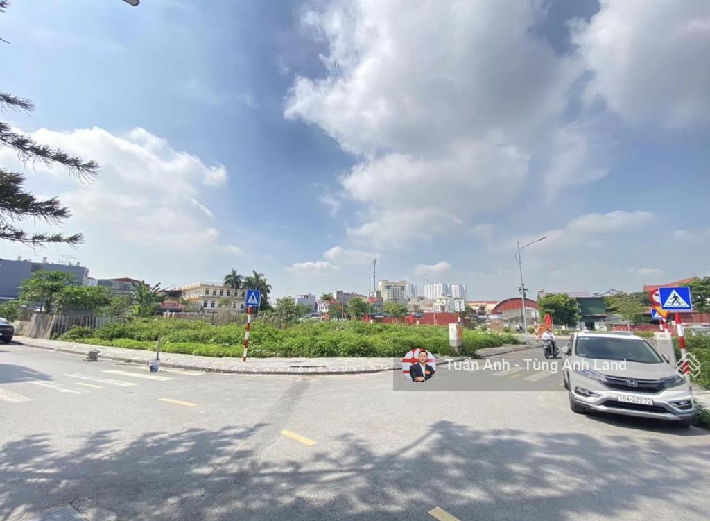 Bán lô góc 117,8m2 đất đấu giá 2.1ha, lê quang đạo, p. gia viên, hải phòng