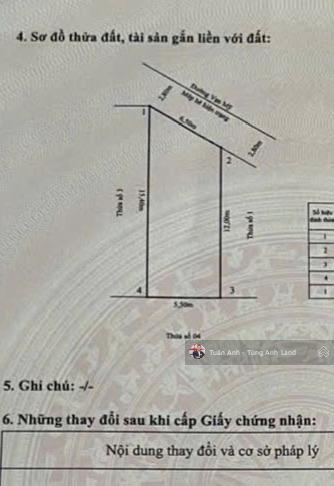 Bán lô 75,3m mặt đường 83 vạn mỹ, ngô quyền