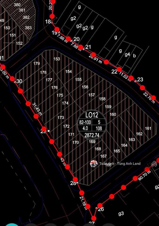 Bán 90.6m2 đất phân lô, tuyến 2 lê quang đạo, gia viên (đông khê)