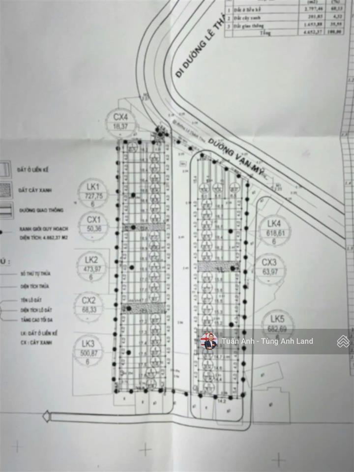 Bán đất 62.8m2 (tay tt) tđc 83 vạn mỹ, ngô quyền