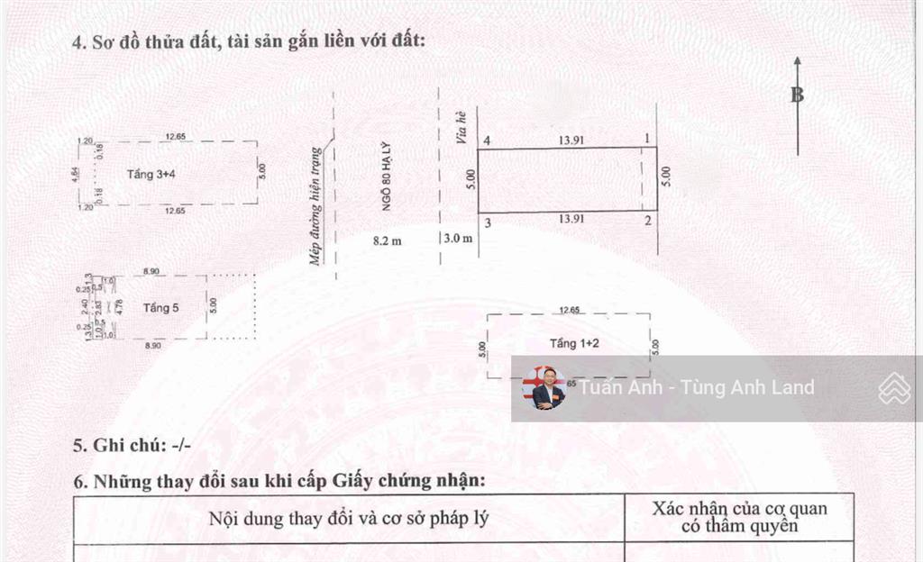 Bán căn liền kề 69.6m royal river city  80 hạ lý, hồng bàng