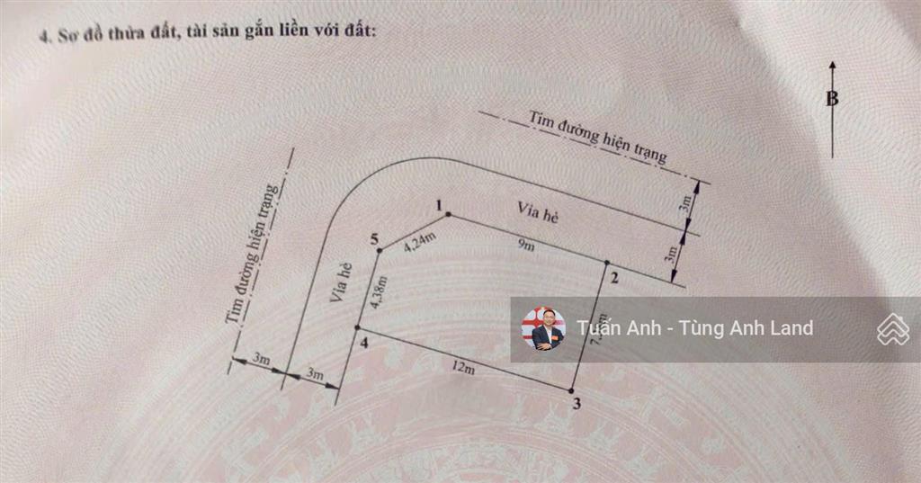 Bán lô góc 84,1m2 tđc 9,2ha thành tô, hải an