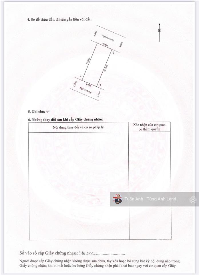 Lô đất 40m2 tđc 1  47 lê lai ngô quyền, hải phòng