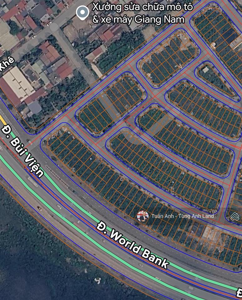 Lô góc xẻ khe 63m2 mặt đường bùi viện tđc 9,2ha hải an. giá siêu tốt
