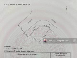 Hàng hiếm lô góc 55m2 nở hậu tđc 9,2ha thành tô, hải an