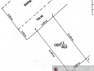 Hiếm có 1 lô 60m2 tây bắc, giá quá đẹp tđc 9,2ha hải an