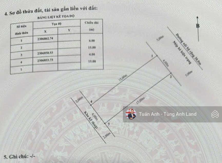 Bán lô đất đẹp 60m2  đường rộng 30m, lô 9 khu đô thị lê hồng phong