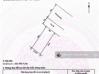 Bán lô 40.7m2 giá tốt  tđc 9,2ha thành tô, hải an
