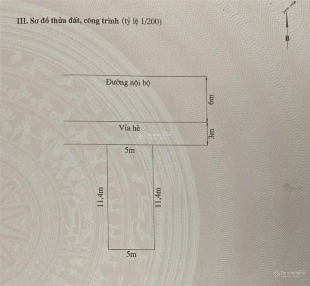 Cần bán lô đất 57m2 tđc sao sáng thành tô, hải an