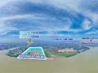 Đất sổ sẵn 1tỷ6 , 80m2 , view sông soài rạp