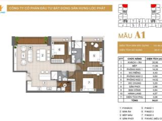 Căn hộ 3pn, 2wc tại the peak garden, 6,825 tỷ, 101m2