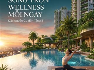The peak garden căn 4pn diện tích 219m2 | tầng cao