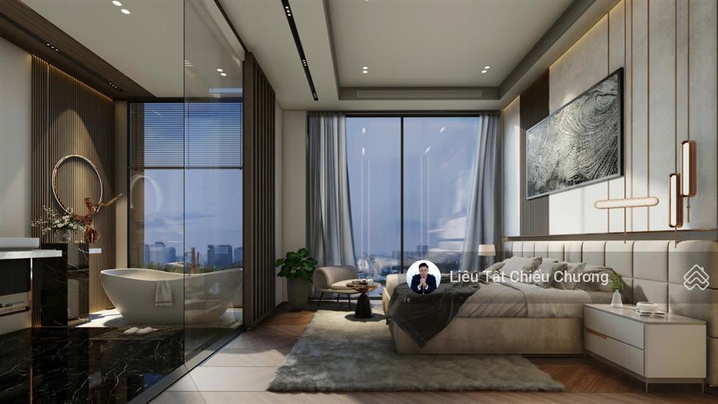 The peak garden căn 4pn diện tích 219m2 | tầng cao