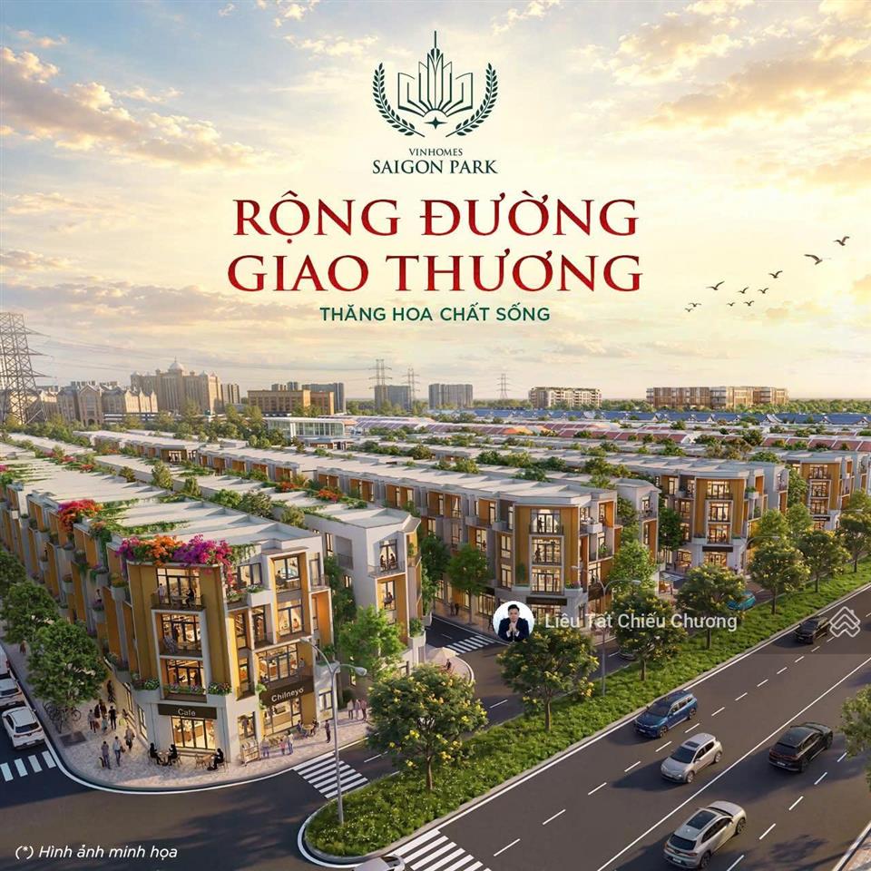 Nhà phố vinhomes saigon park 8x12m, giá 5,5 tỷ
