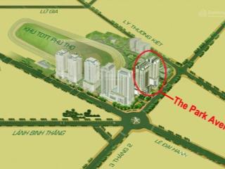 Căn hộ the park avenue, 6,3 tỷ, 66m2, 2pn, 2wc mặt tiền đường 3/2. giá tốt nhất 0901 353 *** oanh