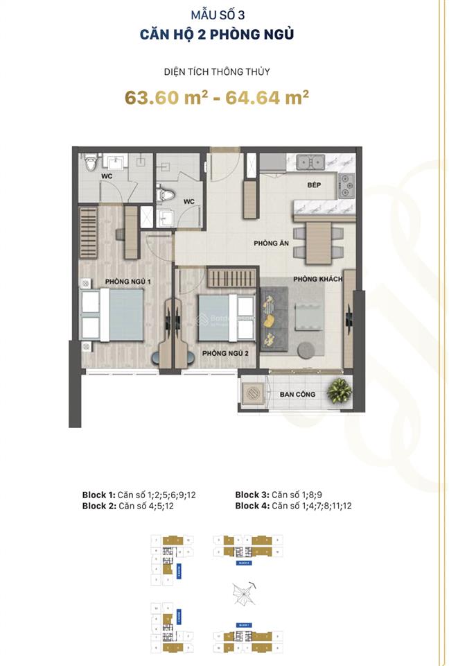 Bán căn 2pn victoria village 6.2 tỷ, view landmark 81. giá có bao thuế phí 0901 353 *** em oanh