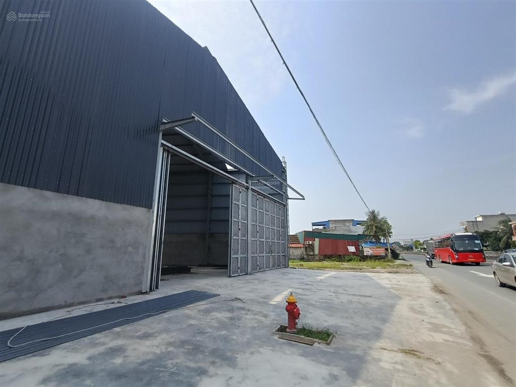 Xưởng 450m2 mặt đường quốc lộ 10 tại an dương hải phòng