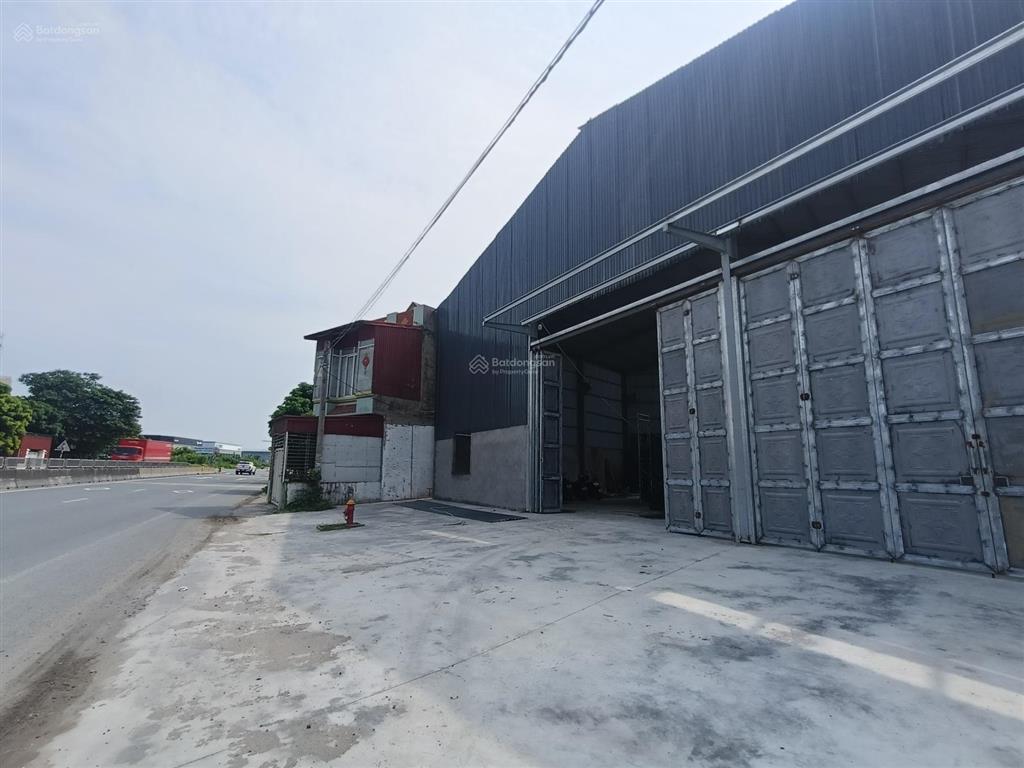 Xưởng 450m2 mặt đường quốc lộ 10 tại an dương hải phòng
