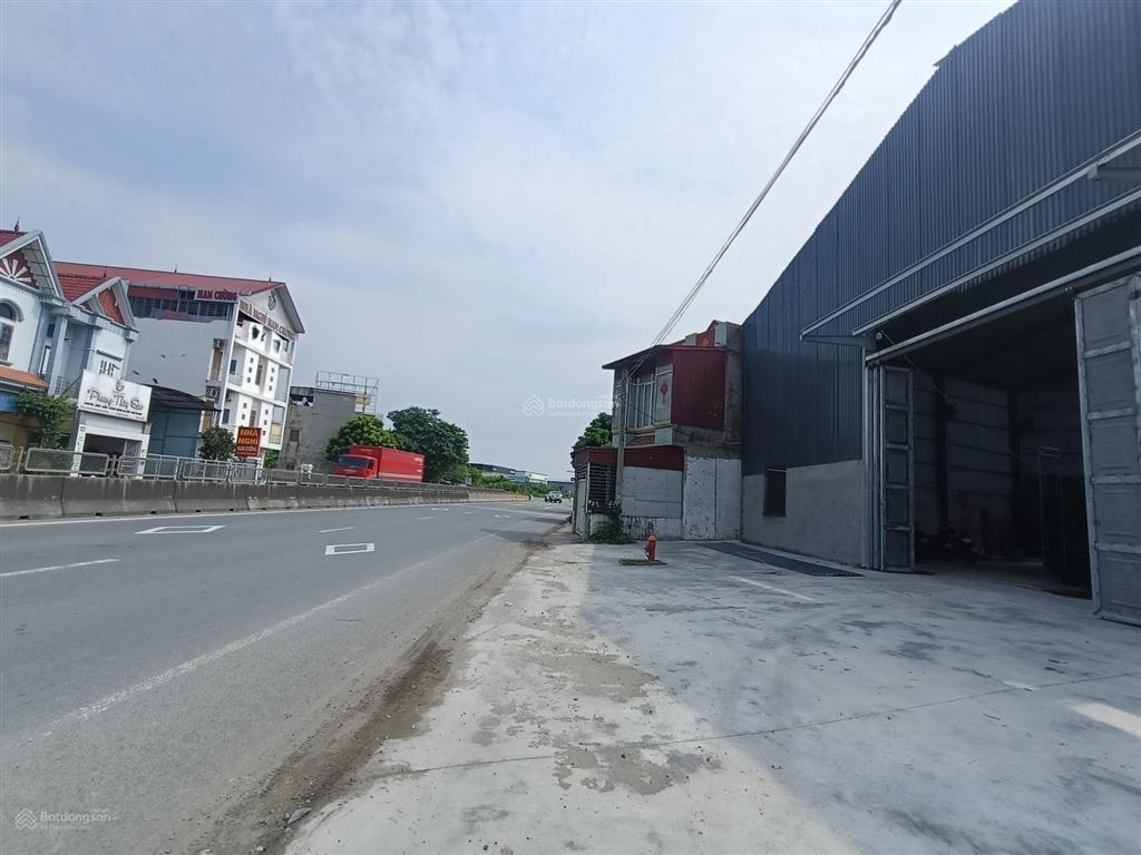 Xưởng 450m2 mặt đường quốc lộ 10 tại an dương hải phòng