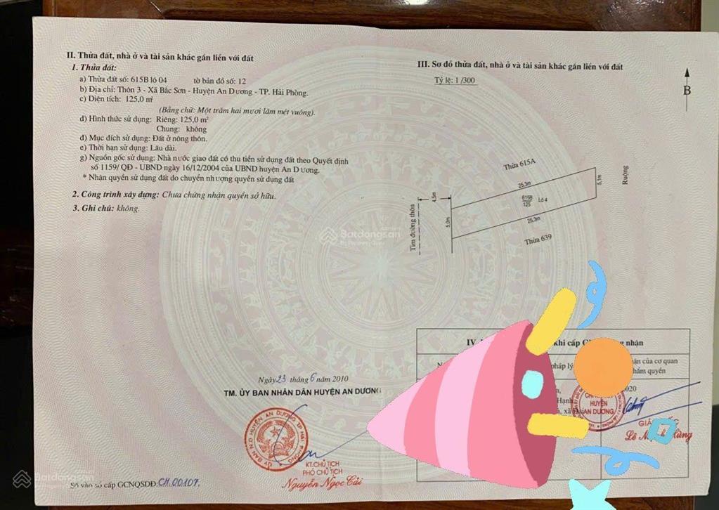 Đường trục bắc sơn, 23tr/m2 hàng hiếm xây nhà, đầu tư