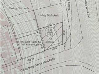 Bán nhà đất vàng ngay ngã 3 phố đi bộ minh châu  cách bãi tắm minh châu 100m cực đẹp