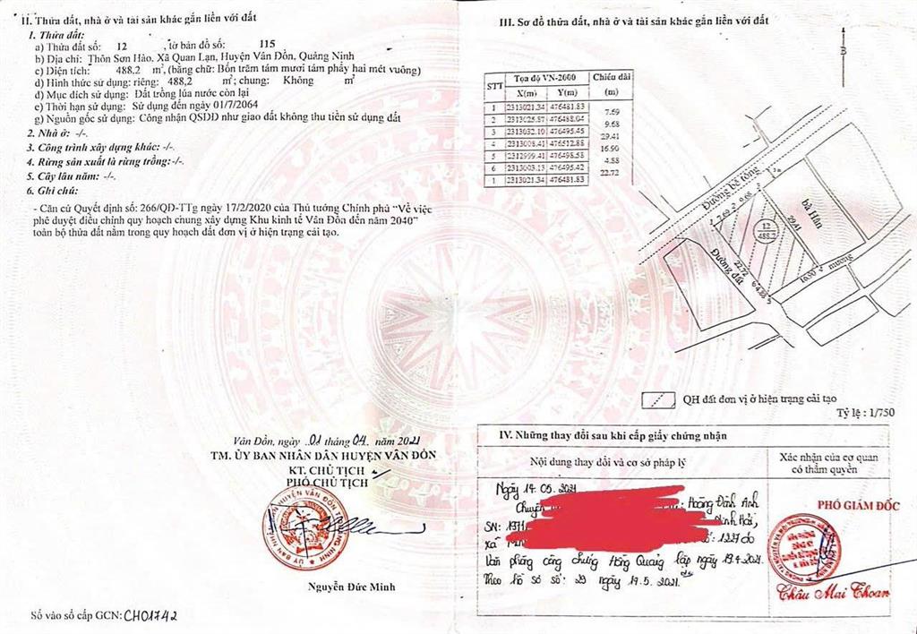 Bán mảnh đất vàng  hàm cá mập sơn hào trươc mặt là bãi tắm sơn hào tuyệt đẹp