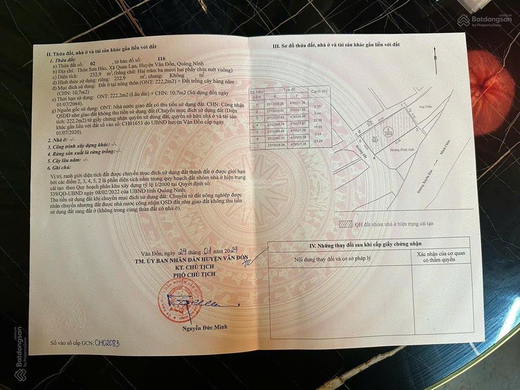 Bán mảnh đất vàng  hàm cá mập sơn hào trươc mặt là bãi tắm sơn hào tuyệt đẹp