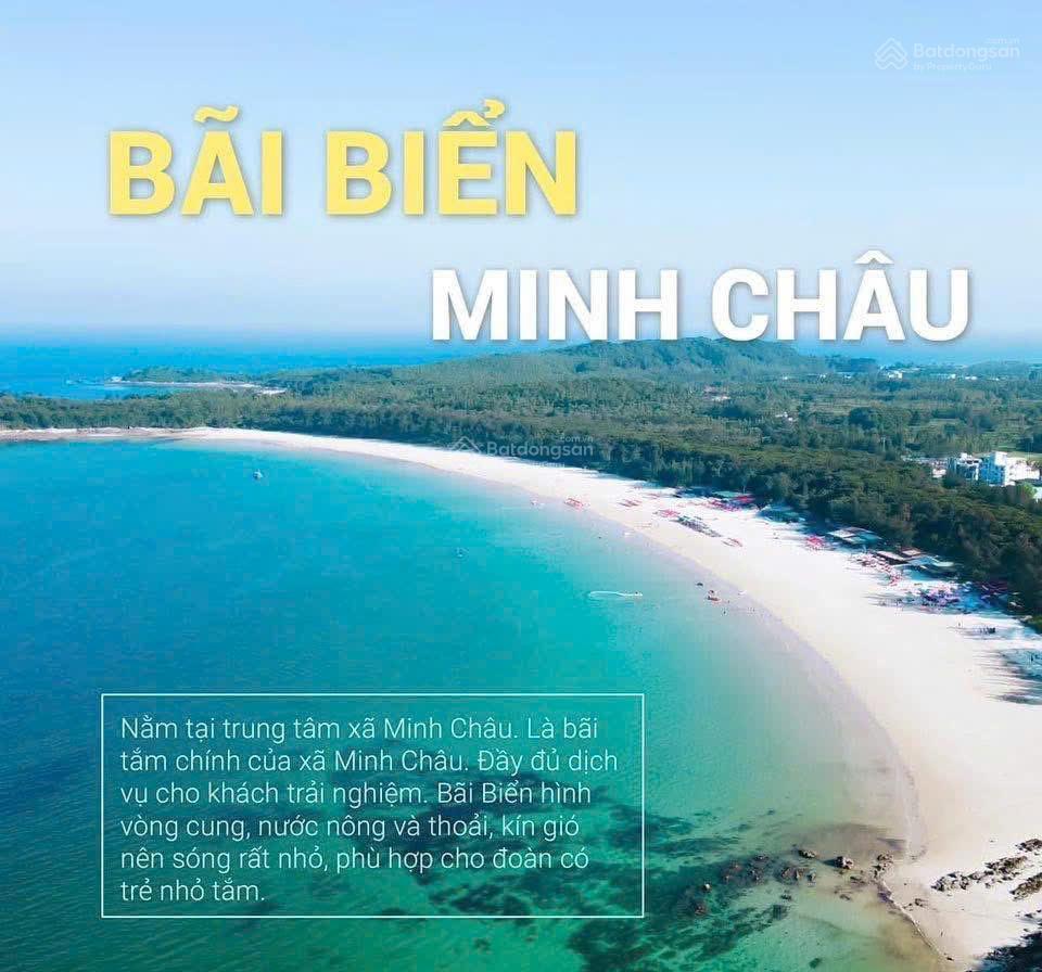 Bán lô đất vàng cách biển minh châu 200m, trung tâm phố đi bộ minh châu sầm uất