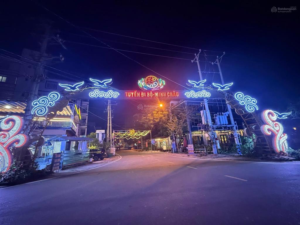 Bán lô đất vàng cách biển minh châu 200m, trung tâm phố đi bộ minh châu sầm uất