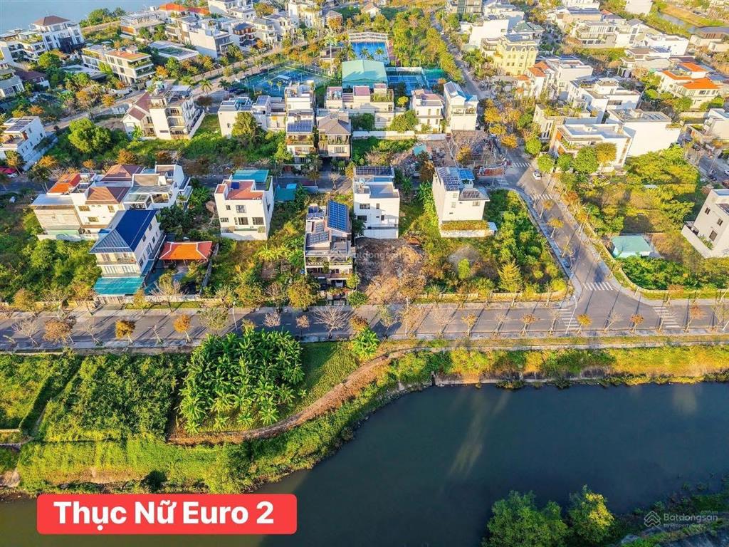 Bán đất biệt thự euro villa 2 đà nẵng  lô view kênh giáng hương 3  300m2
