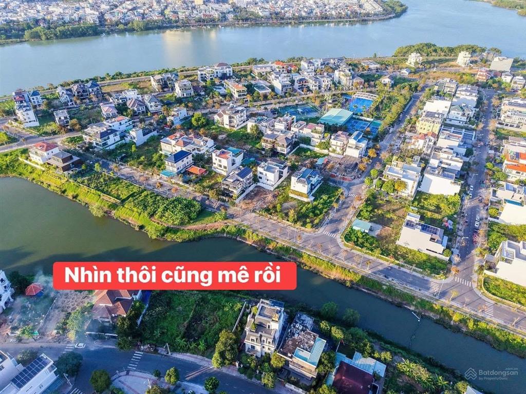 Bán đất biệt thự euro villa 2 đà nẵng  lô view kênh giáng hương 3  300m2