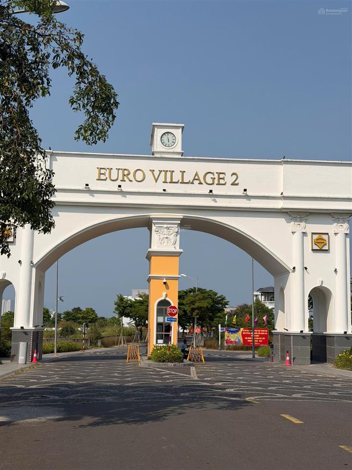 Bán đất biệt thự euro villa 2 đà nẵng  lô view kênh giáng hương 3  300m2