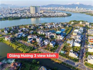Bán đất biệt thự euro villa 2 đà nẵng  lô view kênh giáng hương 3  300m2